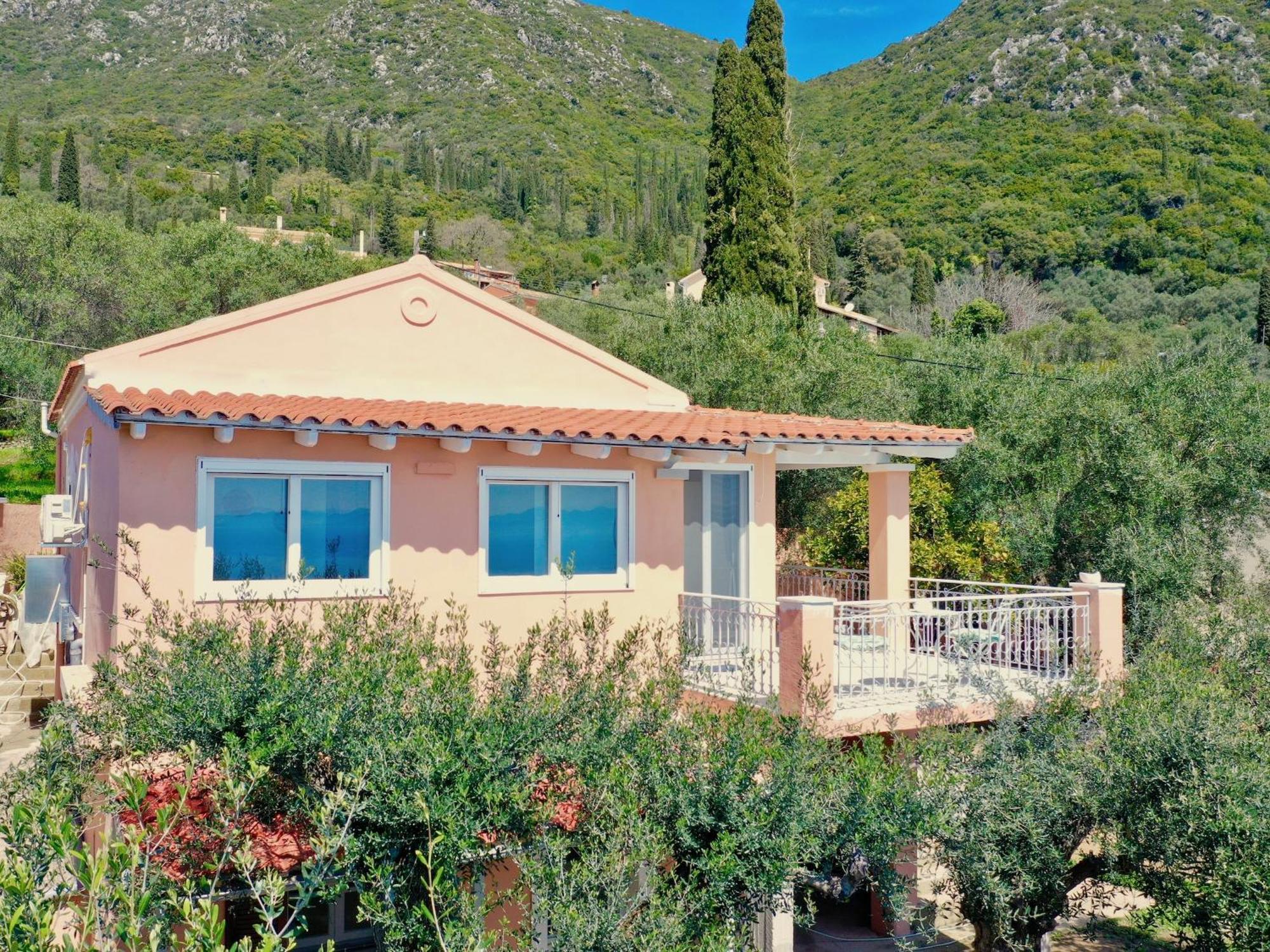 Villa Evmaria - 2 bedrooms, amazing sea views Spartylas Esterno foto