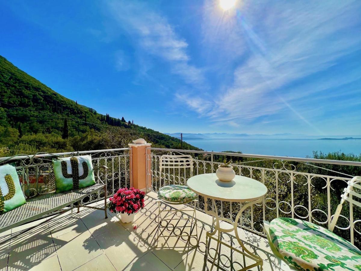 Villa Evmaria - 2 bedrooms, amazing sea views Spartylas Esterno foto