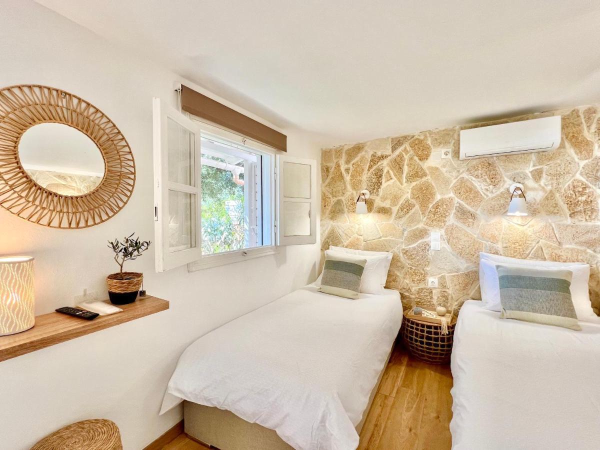 Villa Evmaria - 2 bedrooms, amazing sea views Spartylas Esterno foto