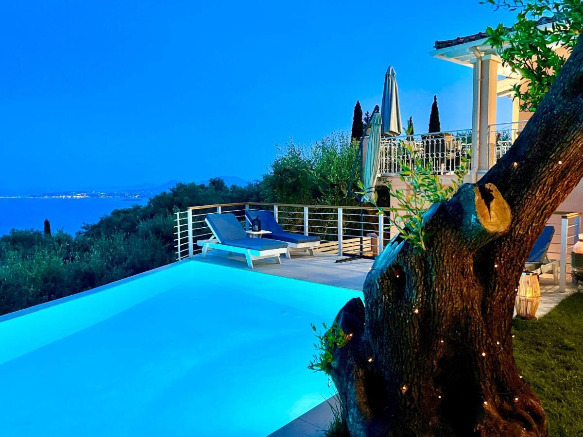 Villa Evmaria - 2 bedrooms, amazing sea views Spartylas Esterno foto