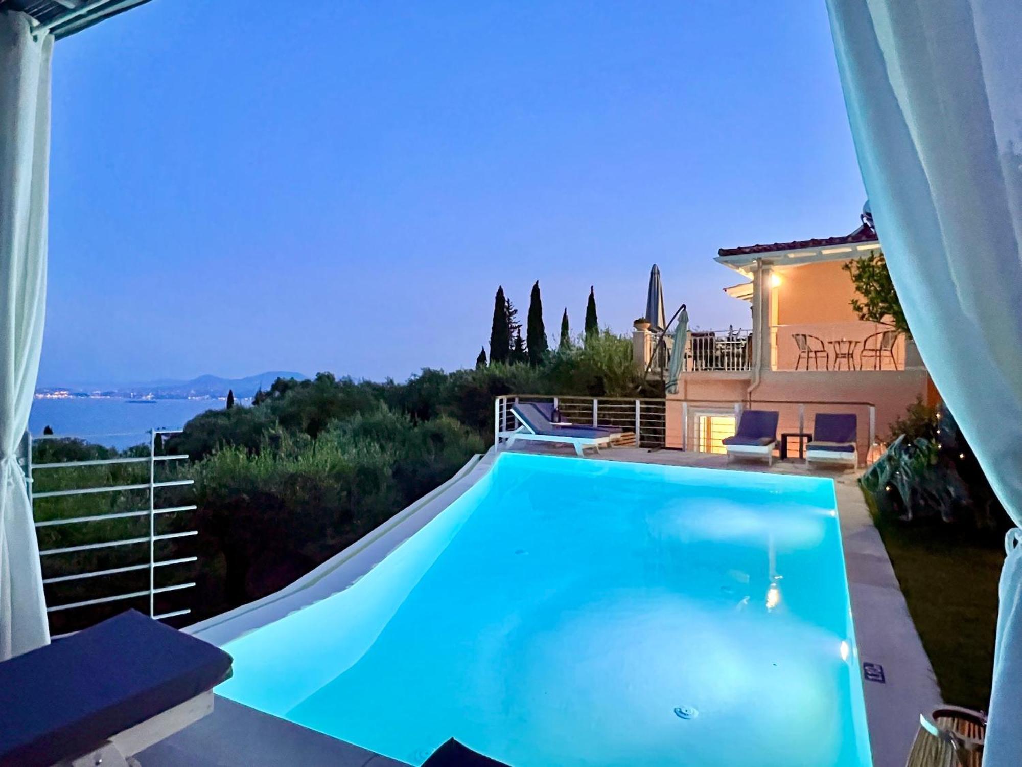 Villa Evmaria - 2 bedrooms, amazing sea views Spartylas Esterno foto