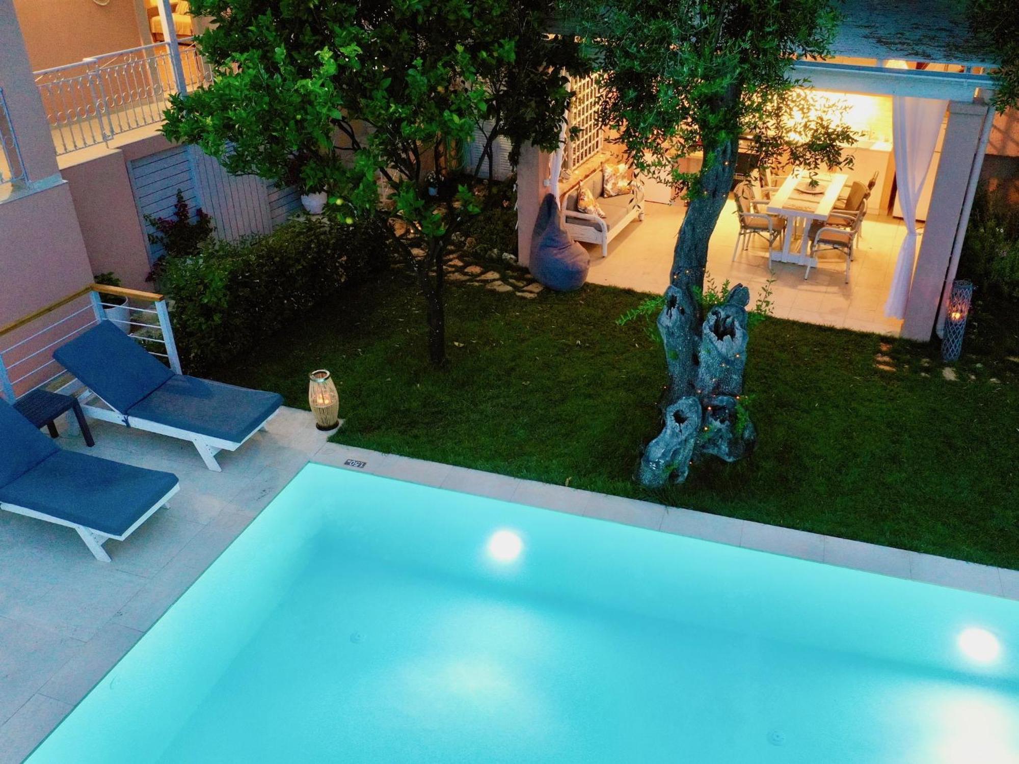 Villa Evmaria - 2 bedrooms, amazing sea views Spartylas Esterno foto